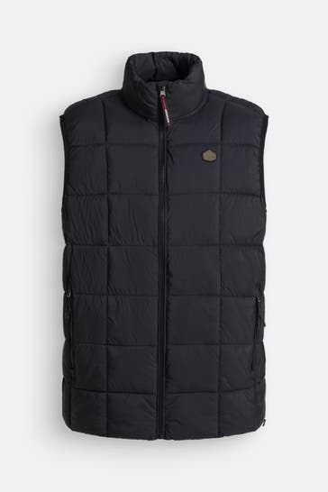 SUPERDRY Steppweste schwarz