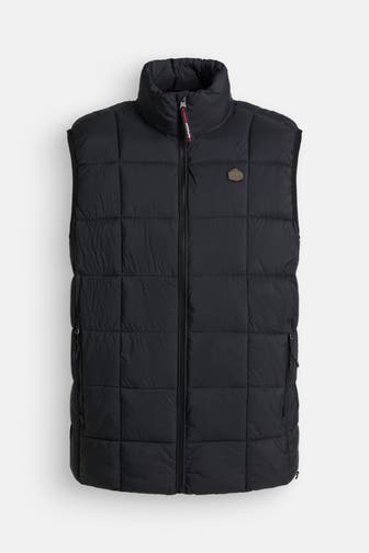 SUPERDRY Steppweste schwarz