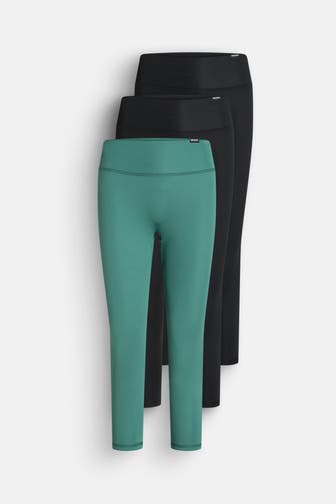 SMILODOX 3er-Pack Tights mehrfarbig