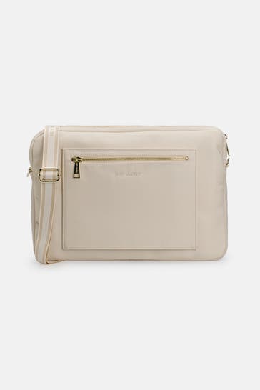 HEY MARLY Laptoptasche creme