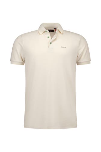 NEW ZEALAND AUCKLAND Polo-Shirt ecru Regular Fit