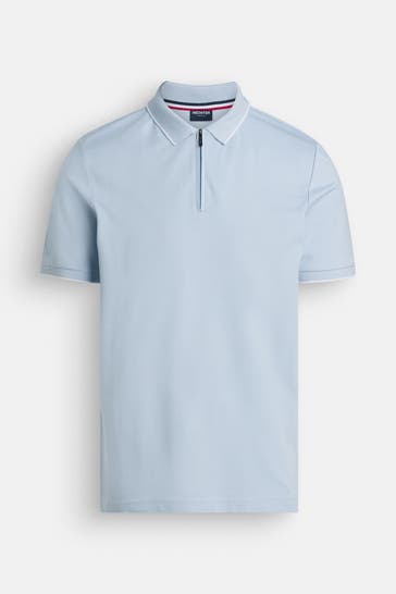 HECHTER Paris Polo-Shirt hellblau
