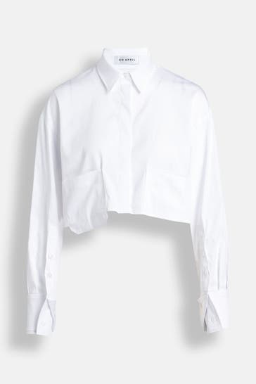 OH APRIL Bluse 'Aria' weiß