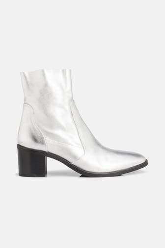DONNA CAROLINA Stiefeletten 'Beky' silber