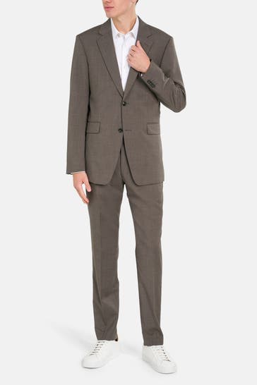 TIGER OF SWEDEN Wollanzug 'Justin' taupe