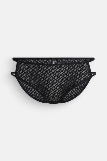 BOSS Taillenslip schwarz