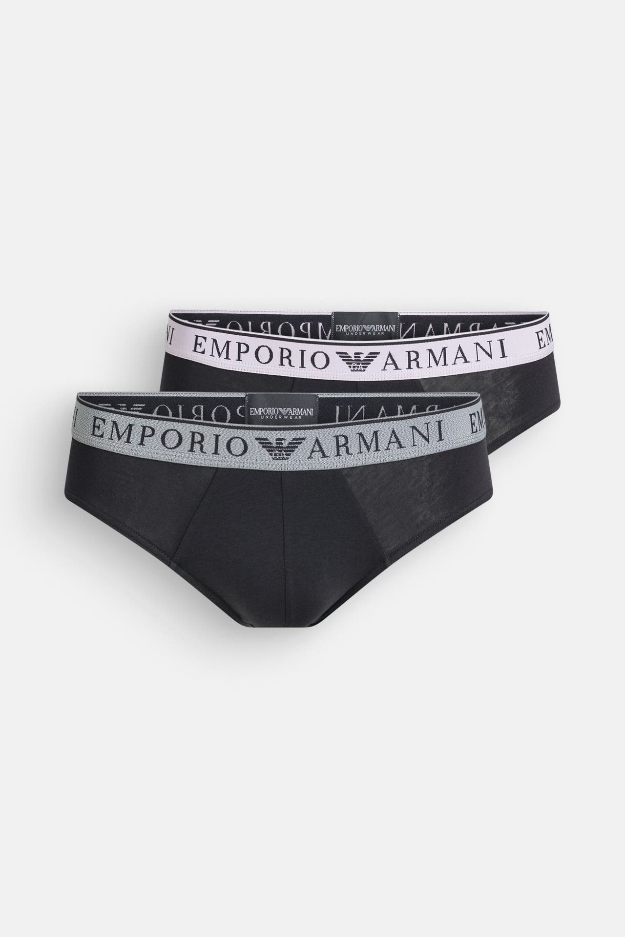 EMPORIO ARMANI 2er-Pack Slips schwarz, Bild 1