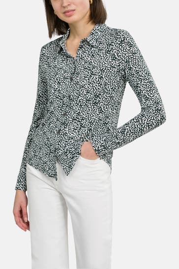 MARC O'POLO Casual-Bluse gemustert