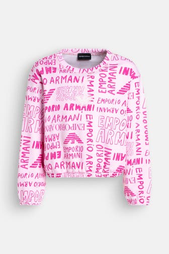 EMPORIO ARMANI Sweatshirt 'Felpa' gemustert