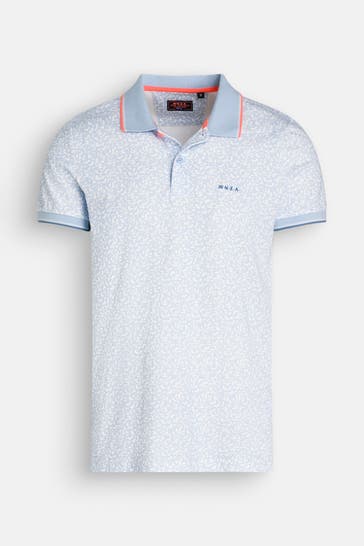 NEW ZEALAND AUCKLAND Polo-Shirt gemustert