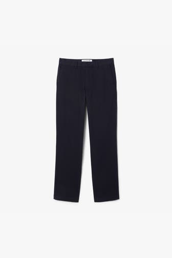 LACOSTE Stoffhose schwarzblau