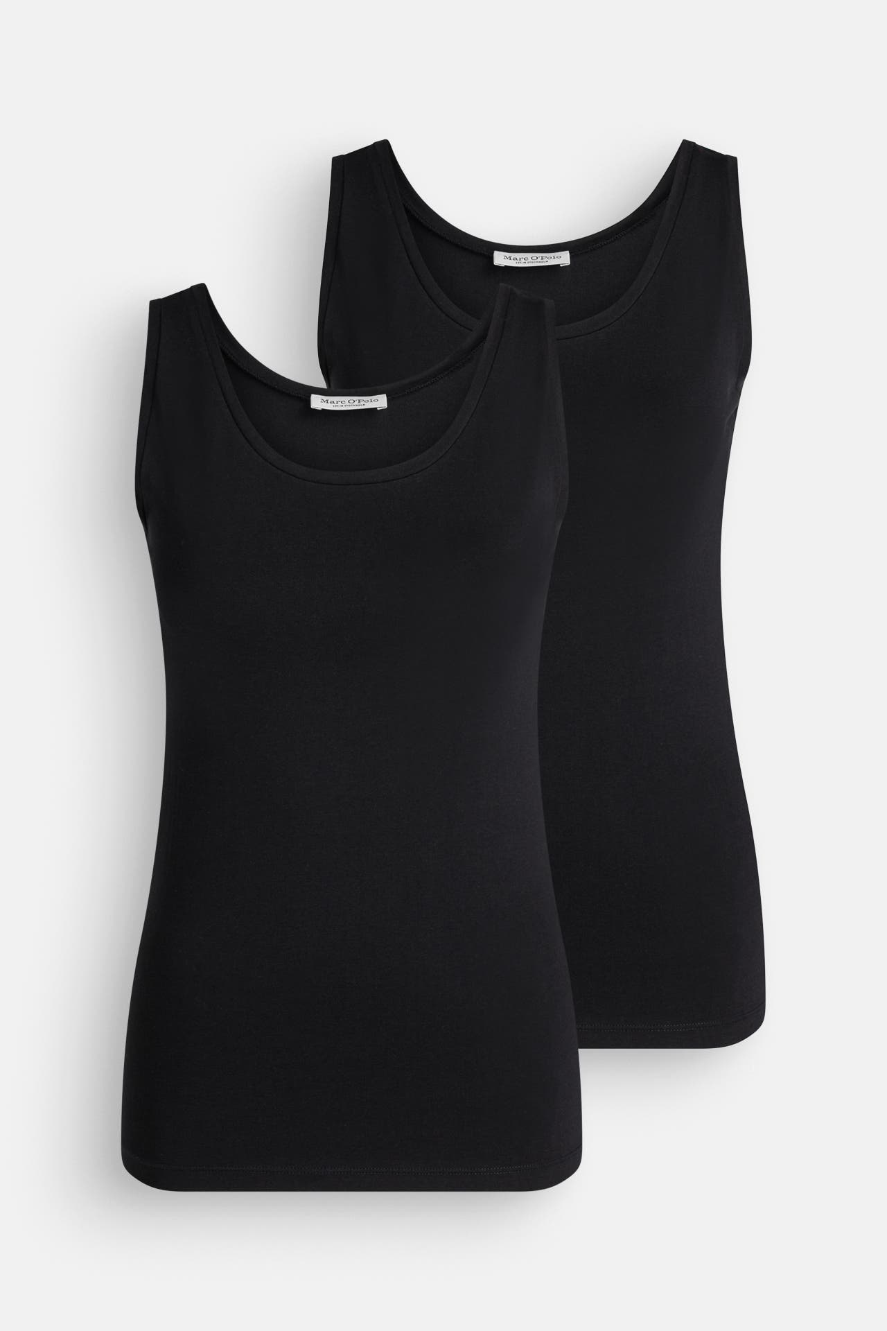 MARC O'POLO 2er-Pack Tops schwarz, Bild 1