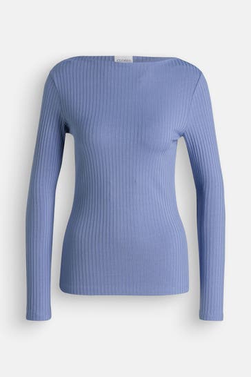CLOSED Longsleeve taubenblau
