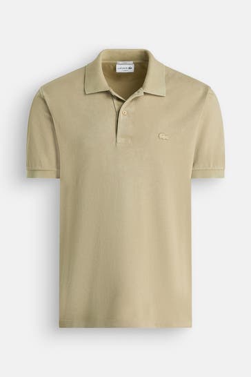 LACOSTE Polo-Shirt beige