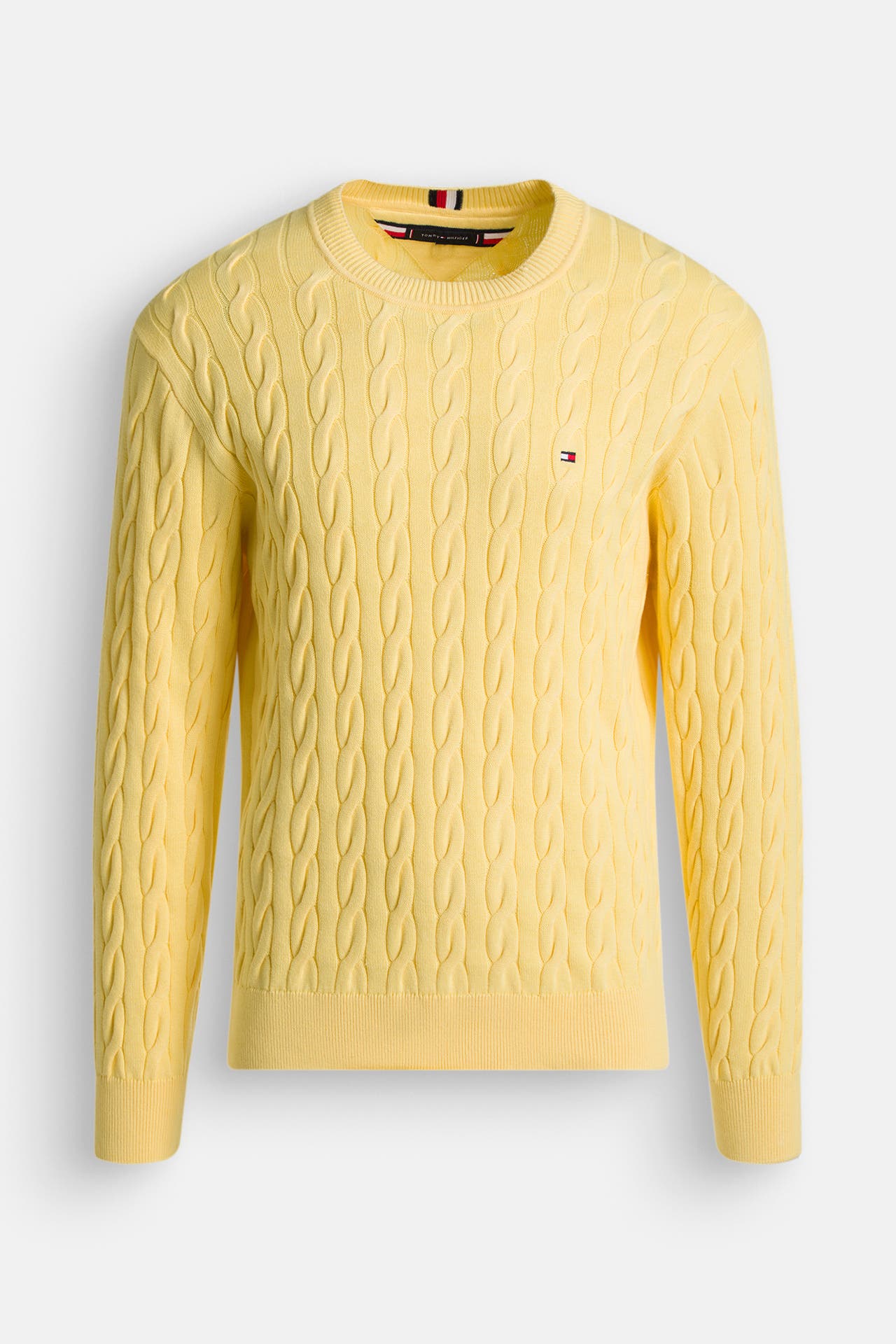 TOMMY HILFIGER Strickpullover gelb, Bild 1