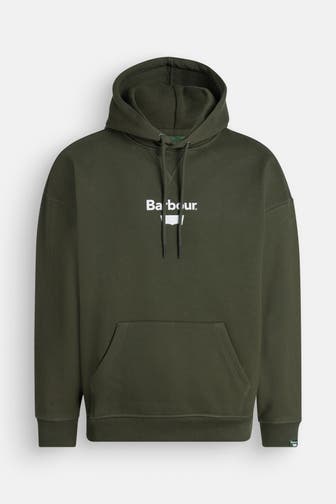 BARBOUR Hoodie dunkelgrün