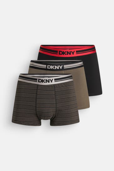 DKNY 3er-Pack Boxer Trunks 'Coalville' mehrfarbig