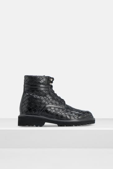 MELVIN & HAMILTON Schnürstiefel 'Matteo 13' schwarz