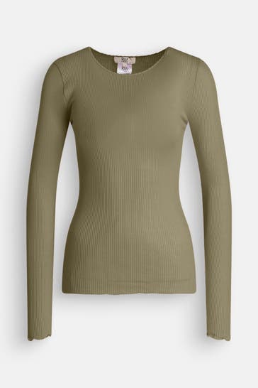 RM BY ROSEMUNDE Longsleeve 'Balta' oliv