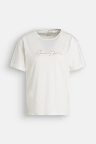 GUESS T-Shirt weiß
