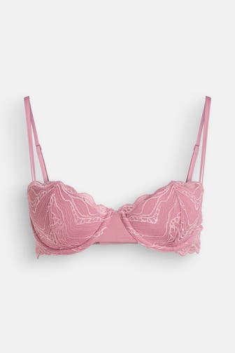 CK UNDERWEAR Balconet-BH dunkelrosa