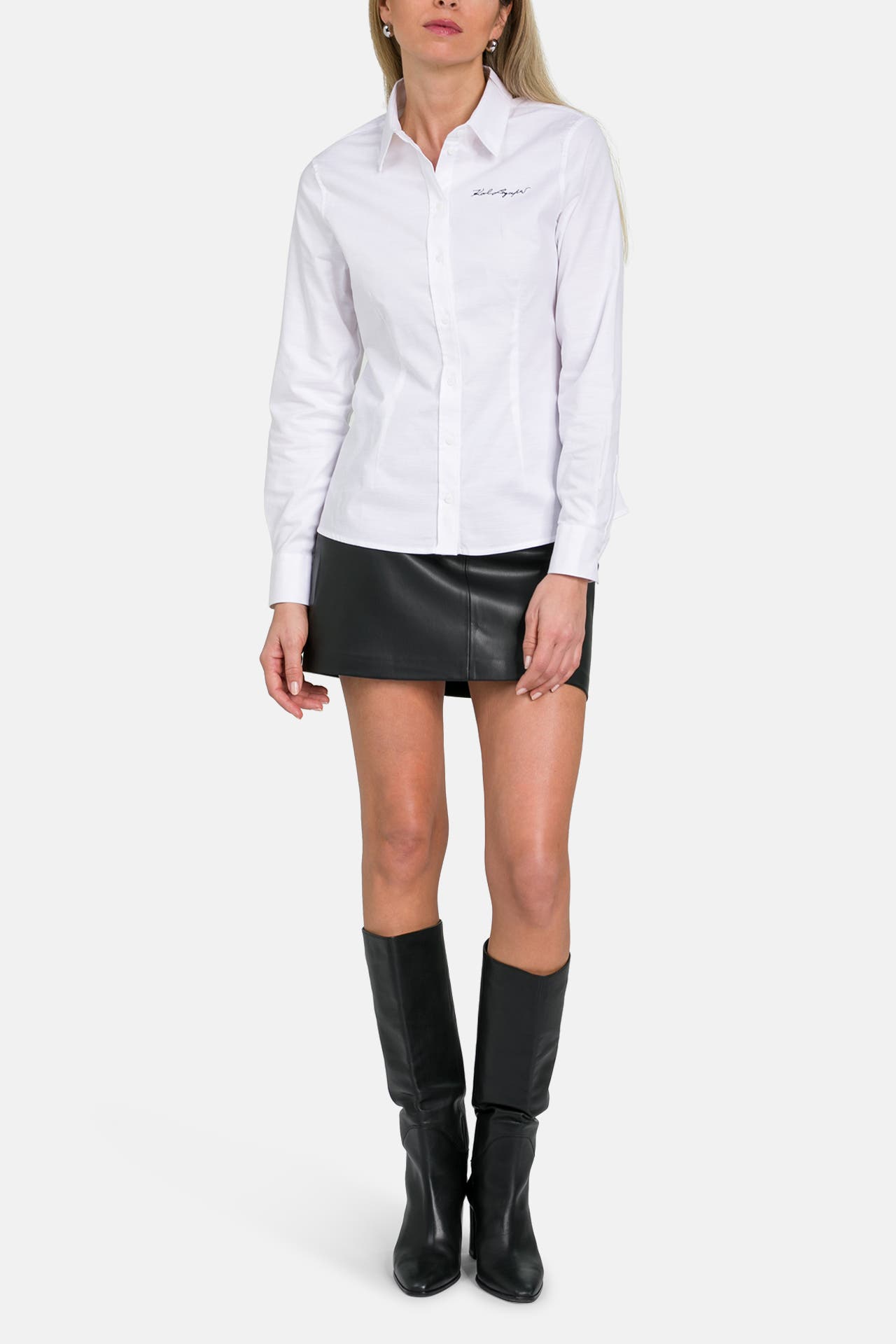 KARL LAGERFELD Casual-Hemd weiß, Bild 1