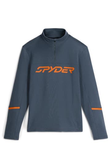 SPYDER Midlayer 'Speed' graublau