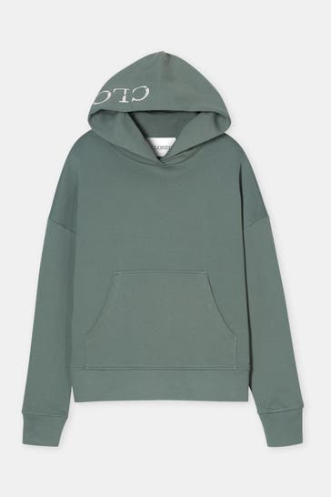 CLOSED Hoodie graugrün