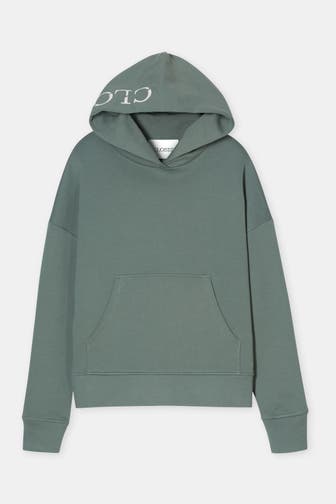 CLOSED Hoodie graugrün