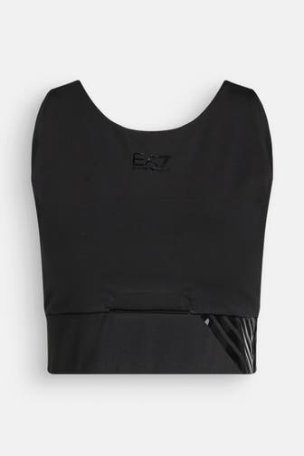 EA7 Sport-Bustier schwarz