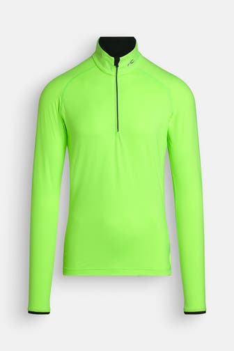 KJUS Midlayer 'Feel' neongrün