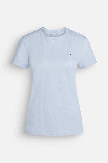 TOMMY HILFIGER T-Shirt hellblau