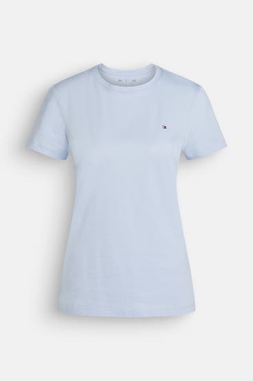TOMMY HILFIGER - T-Shirt hellblau