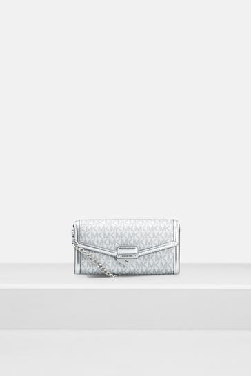MICHAEL MICHAEL KORS Umhängetasche silber
