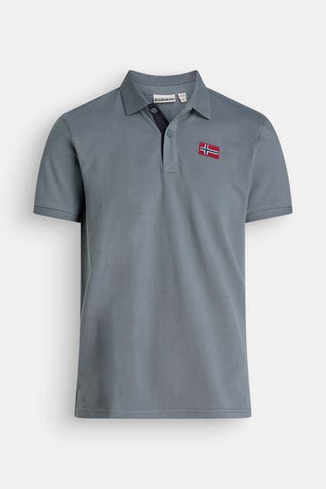 NAPAPIJRI Polo-Shirt graublau