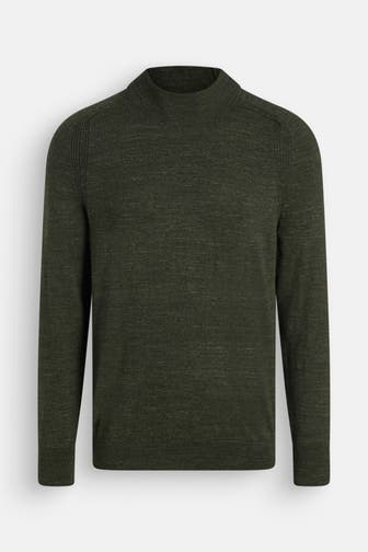 OLYMP Strickpullover dunkelgrün