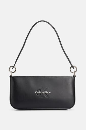 CALVIN KLEIN Schultertasche schwarz