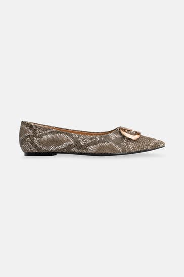 JOOP! Ballerinas 'Cresta Lily' snake