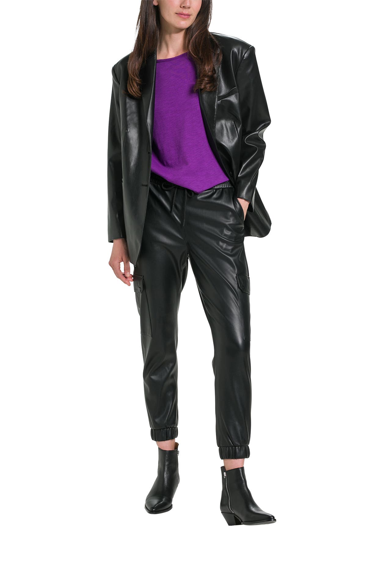 Rich and royal kunstlederhose clearance
