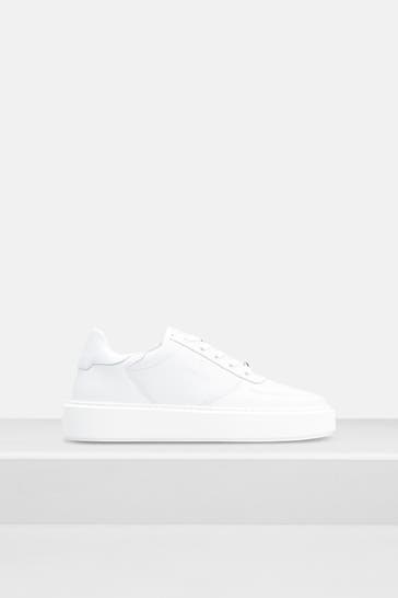 AIGNER Ledersneaker 'Sally' weiß