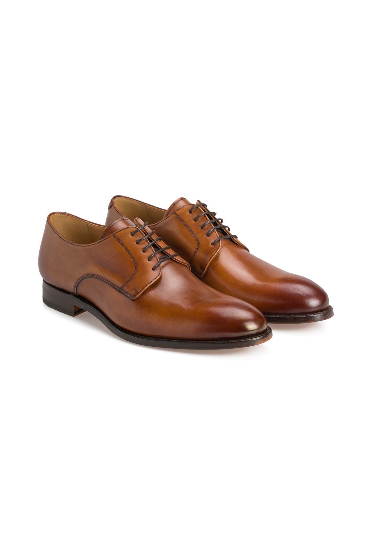 CORDWAINER Derbys cognac, Bild 1