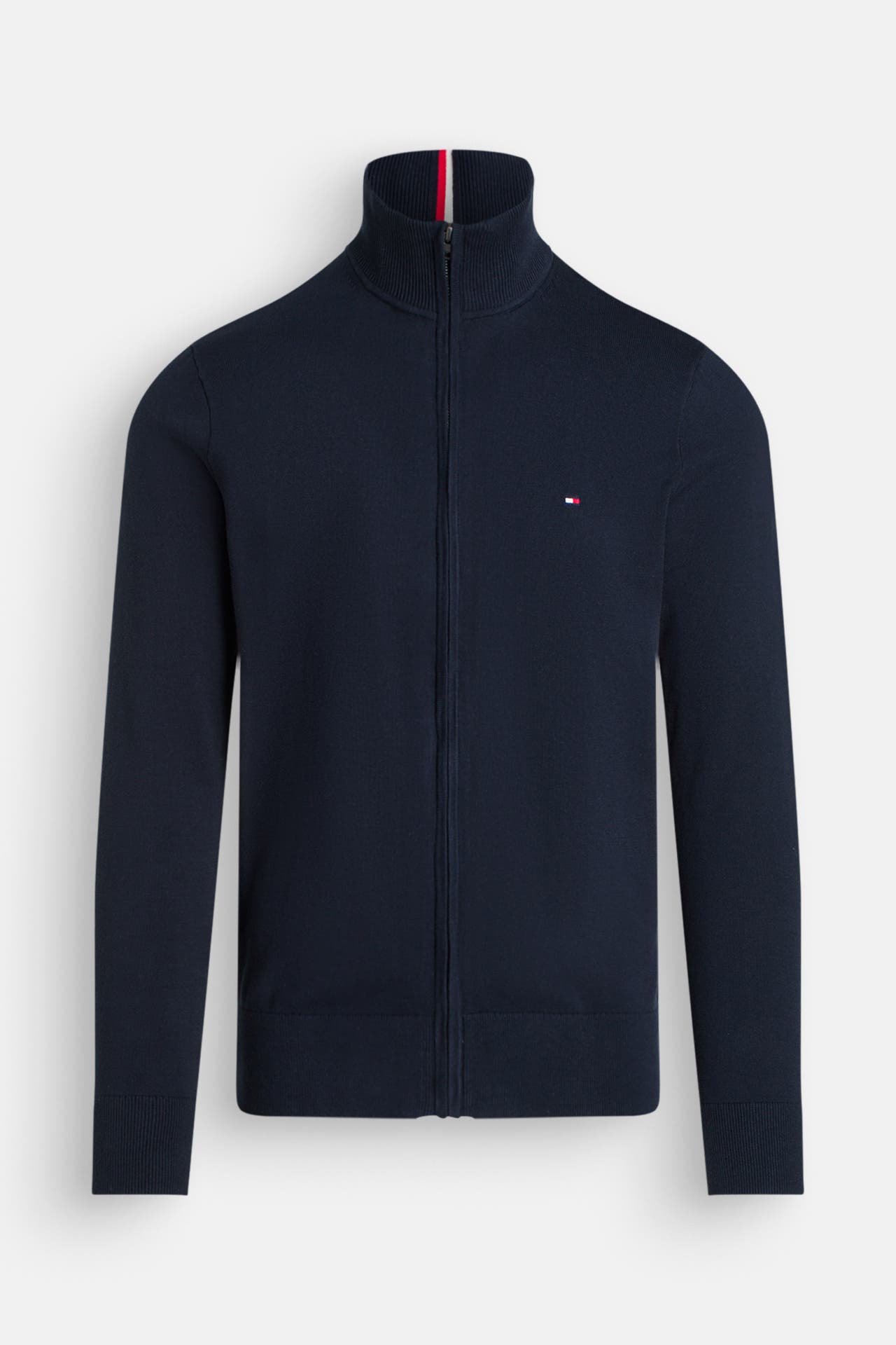 TOMMY HILFIGER Strickjacke schwarzblau, Bild 1