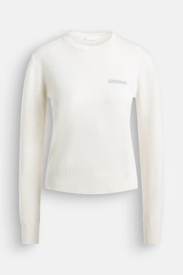 2NDDAY Strickpullover 'Lance' ecru