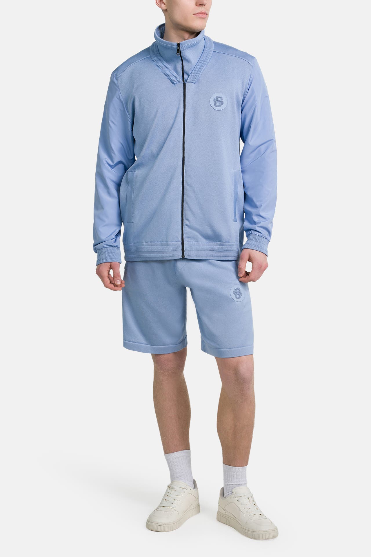 BOSS GREEN Strickjacke hellblau, Bild 1