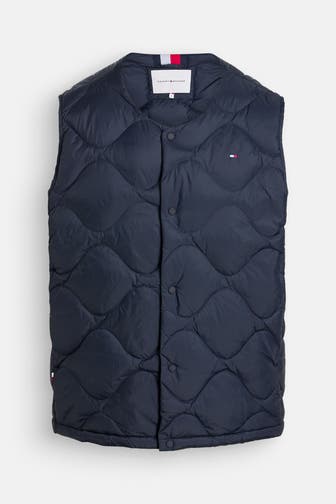 TOMMY HILFIGER Weste dunkelblau