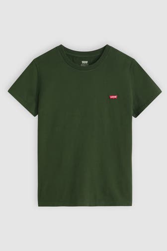 LEVI'S® T-Shirt 'Mountain View' tannengrün