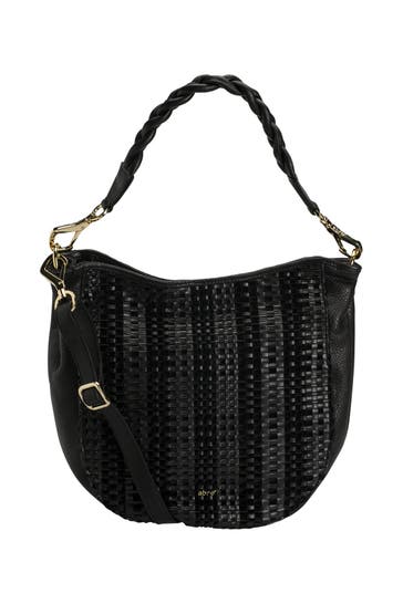 ABRO Schultertasche 'Jamie' schwarz