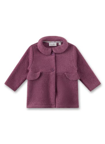 SANETTA Fleecejacke pflaume