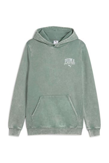 PUMA Hoodie graugrün