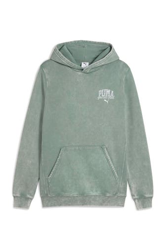 PUMA Hoodie graugrün